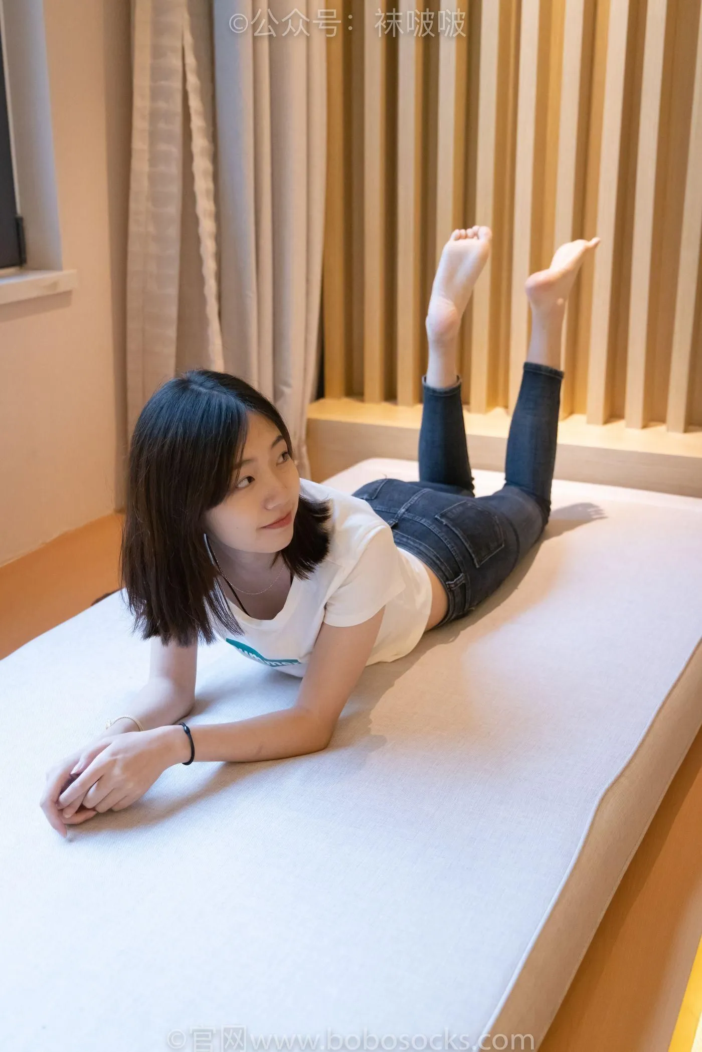 [BoBoSocks袜啵啵]NO.063 小甜豆-平底鞋、短肉丝 [155P]插图1